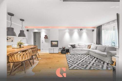 Wohnzimmer - Wohnen mit Charme und Komfort - zentral und ruhig gelegen
