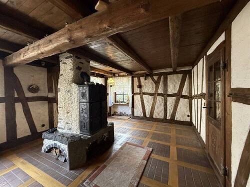 Wohnzimmer EG - 6 Zimmer Mehrfamilienhaus, Wohnhaus in Hillscheid