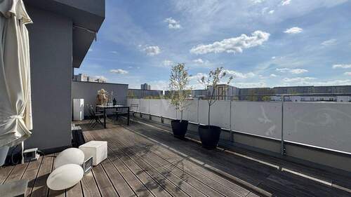 freier Blick von der Terrasse - 