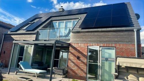 Terrassenansicht - Schobüll - EFH Energie A+Nordseeblick