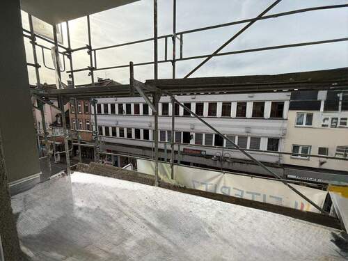 Balkon - **Neubau-Erstbezug im Zentrum von Gelnhausen 2-ZKB-Wohnung mit EBK + Fahrstuhl**