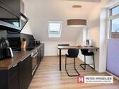 Wohnküche - Modernisierte Dachgeschosswohnung im Ortskern von Rastede (Objekt-Nr.: 6632)