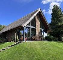 eindrucksvolles Architektenhaus mit 1,7 ha Parkgrundstück und Teich in idyllischster Lage am Rande des Nationalparks - Kargow / Federow Damerow