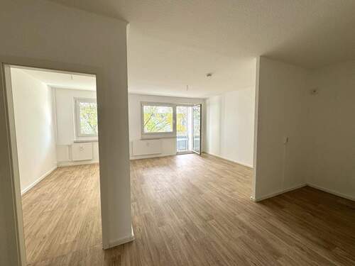 Wohnzimmer - Etagenwohnung mit 70,70 m&sup2; in Chemnitz zur Miete