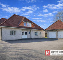 Großzügiges Zweifamilienhaus mit Doppelgarage auf weitläufigem Grundstück in Hahn-Lehmden (Obj.-Nr. 6605) - Rastede