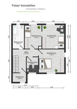 Lindenstraße 6 - 1 Stock - 