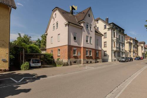 Ansicht von der Straße - 1 Zimmer Mehrfamilienhaus, Wohnhaus zum Kaufen in Rottweil
