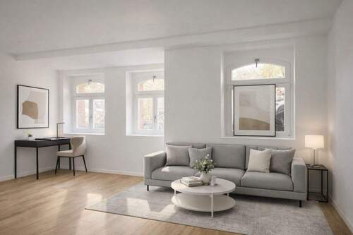 Ihr Wohnbereich (staged) - Eigentumswohnung in Berlin Steglitz