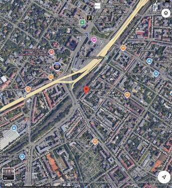 Lage - Luftbild - 2 Zimmer Etagenwohnung in Berlin Steglitz