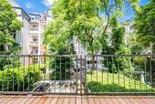 Blick vom Balkon - 
