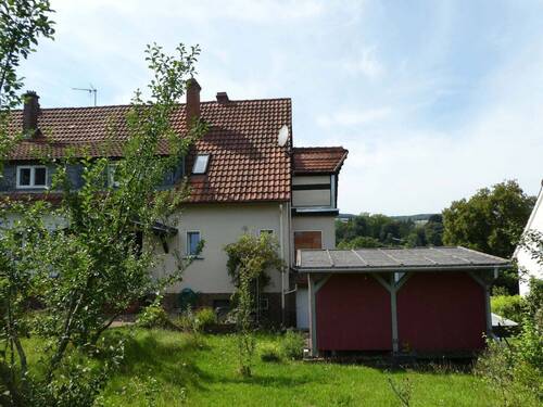Blick vom Garten - 