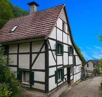 Fachwerkidylle mit Weidefläche kleines Haus, großes Grundstück - perfekt für Tier- und Naturfreunde - Hagen Hohenlimburg