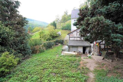 Blick in den Hausgarten - 4 Zimmer Einfamilienhaus zum Kaufen in Hagen
