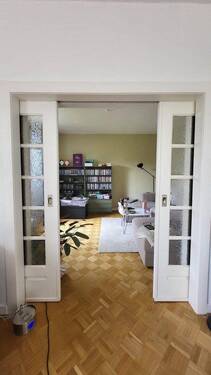 Wohnzimmer - helle 4-Zimmer-Wohnung Nähe Ostpark
