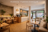 Visualisierung – KI-gestützte Darstellung - 2 Zimmer Gewerbeobjekt (Büro, Produktion, Verkauf) in Berlin