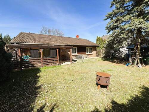 Gartenansicht - 3 Zimmer Einfamilienhaus in Rüthnick