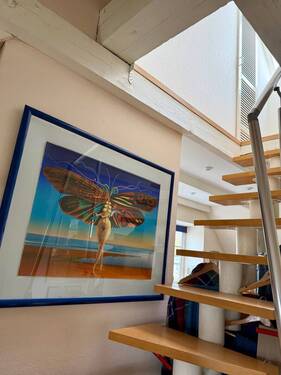 Treppe zum Spitzboden Haus 1 - 