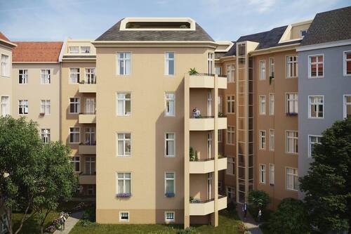 Außenansicht - 3 Zimmer Etagenwohnung in Berlin