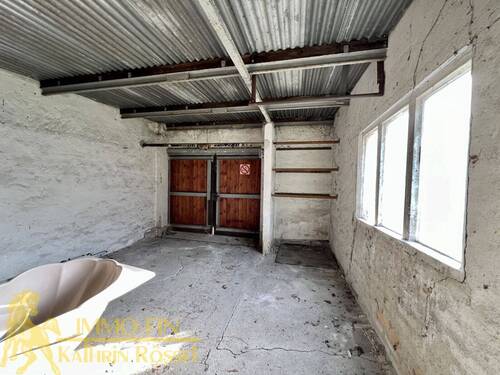 Blick in die Garage - 
