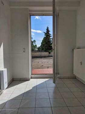 Kochwerkstatt mit Ausgang - 