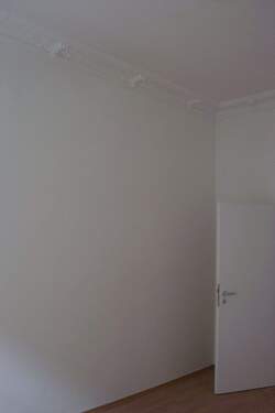 Schlafzimmer mit Stuck - 