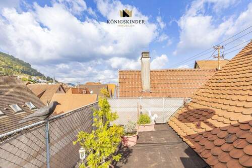 Aussicht Dachterrasse mit Zugang aus Haus 21 & Haus 23 - 