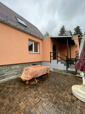 Terrasse 1 - Einfamilienhaus mit 136,00 m&sup2; in Niederwiesa zur Miete