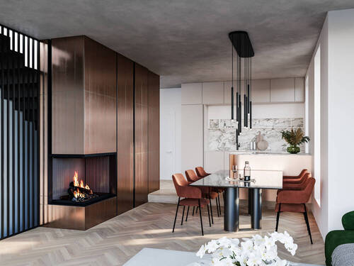 WE 19_Wohn-/Essbereich - 7 Zimmer Mehrfamilienhaus, Wohnhaus in Berlin