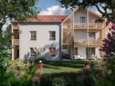 Blick aus dem Garten - 4 Zimmer Etagenwohnung zum Kaufen in Kassel
