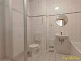 Badezimmer mit Wanne und Dusche - 