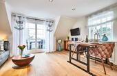 Wohnzimmer DG FeWo 2 - 