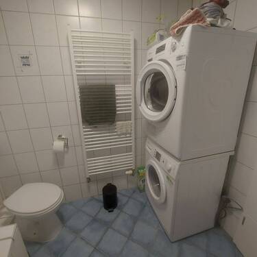 Waschmaschine und Trockner - 