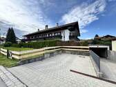 Außenansicht - Maisonettewohnung im Herzen von Wertach mit herrlichem Bergblick