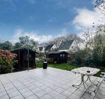 Garten des Hauses mit Süd-West Ausrichtung - Doppelhaushälfte mit 112,00 m&sup2; in Bochum zum Kaufen