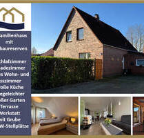 TOP Lage! Gemütliches Einfamilienhaus mit Ausbaureserven, Werkstatt und großem Garten sucht SIE ! - Varel / Büppel
