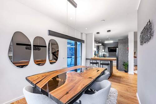 Offener Ess- und Kochbereich im Erdgeschoss - Einfamilienhaus mit 183,00 m&sup2; in Bochum zum Kaufen