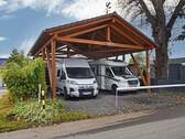 Wohnmobil-Carport mit Doppelgarage - 7 Zimmer Einfamilienhaus zum Kaufen in Bad Waldsee