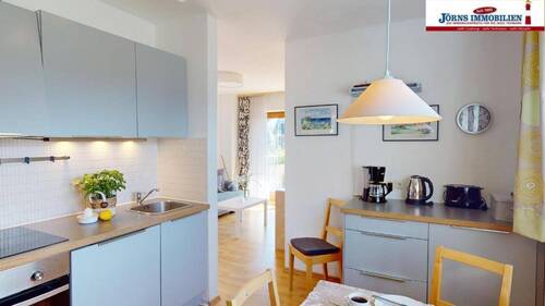 Teilansicht Küchenbereich - 2 Zimmer Etagenwohnung in Fehmarn