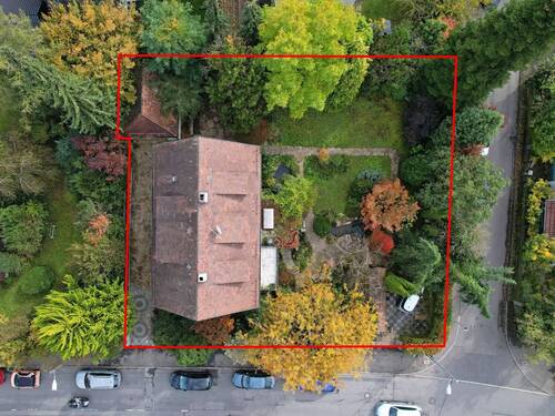 Draufsicht - 1 Zimmer Mehrfamilienhaus, Wohnhaus in Stuttgart