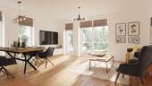 Digitales Staging - Wohnzimmer - 