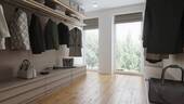 Digitales Staging - Ankleideraum - 