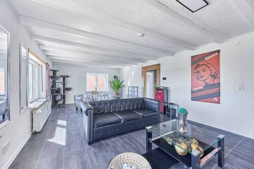 Wohnzimmer 1 OG - Mehrfamilienhaus, Wohnhaus mit 247,00 m² in Vinningen zum Kaufen