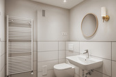 Badezimmer (KI generierte Einrichtung) - Etagenwohnung mit 64,00 m² in Stuttgart zum Kaufen