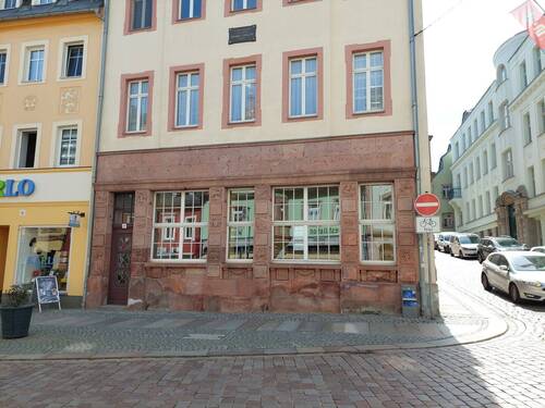 die Straßenansicht - Gewerbeobjekt (Büro, Produktion, Verkauf) zur Miete in Mittweida