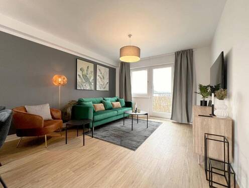 Wohnzimmer - Etagenwohnung mit 85,00 m&sup2; in Chemnitz zur Miete