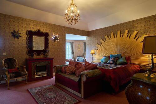 Schlafraum in der Belvedere-Etage im DG - 