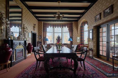 Esszimmer mit Zugang zum Wintergarten - 