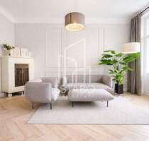 Bezugsfreie 2-Zimmer Altbauwohnung in Steglitz mit Balkon, Designküche, Fischgrätparkett - Berlin Schöneberg