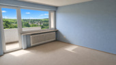 Wohnzimmer - Etagenwohnung mit 60,00 m&sup2; in Würzburg zum Kaufen