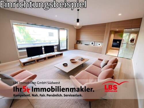 Wohnzimmer Einrichtungsbeispiel - 